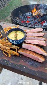 Duck Fat Fries are incredible | Over The Fire Cooking by Derek Wolf