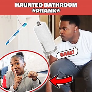 270K views · 2.1K reactions | Our bathroom is HAUNTED!  | Dre And Ken Empire | Facebook