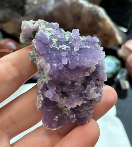 Natural Purple Grape Agate Cluster – Indonesia (botryoidal Chalcedony) - Etsy