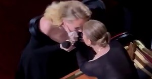 Celine Dion, Adele share tearful embrace at Las Vegas concert
