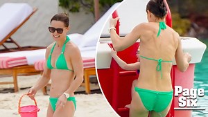 Bikini-clad Pippa Middleton flaunts fit figure during beach day with husband and 3 kids