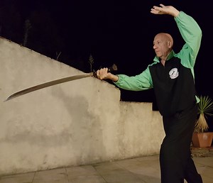 Taiji Broadsword Foshan China | Traditionalwushu.com