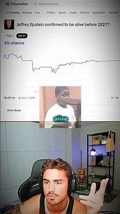 this is wild 💀 #polymarket #market #trading #funny #tjr #jeffreyepstein #viral