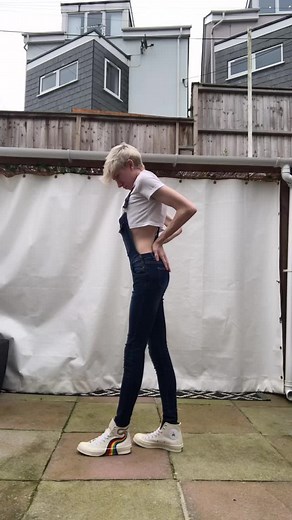 #gay #twink #boysincropttops #dungarees I was feeling this fit with this dance