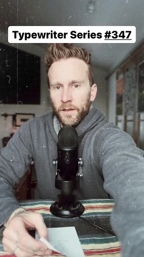 Typewriter Series #347 and nannerpuss. I loved that commercial. Also did you know I write custom poems and they make the best gifts!? They are up in the Chasers shop. | Tyler Knott Gregson