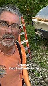 Bottom paint keeps your bottom clean and slick😎 | Captain Tom LOZ Charters