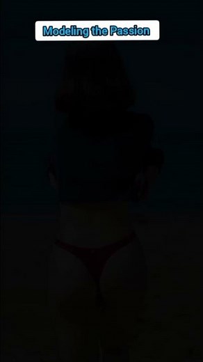 Stunning Bikini Model Beach Photoshoot | Summer Fashion Look #bikini #beach #shorts