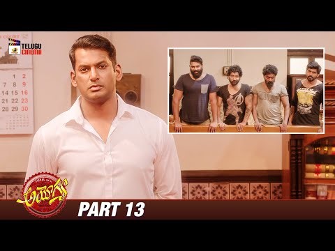 Ayogya Telugu Full Movie | Vishal | Raashi Khanna | Temper Remake | Part 13 | Mango Telugu Cinema