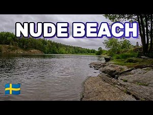 NUDIST Beach on Cloudy Day 🇸🇪
