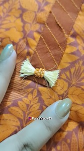 34K views · 1.3K reactions | Trending two sided thread tassels style button making by #faizayasir #diy | Fabulous collection by Faizayasir | Facebook