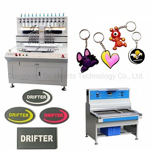 [Hot Item] Automatic PVC Dispenser Rubber Patch Sticker Label Making Dispensing Machine