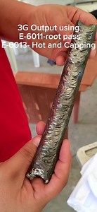 3G Output (Groove Weld in Vertical Position using E-6011 on Root, E-6013 on hot and Capping) 👌 #weldinglife #welding #welder #smawncI #SMAWNCII #SMAW #trendingreels #reels #reelsfb #viralreels #tutorialreels #learning #student #stickwelding #kabakal #sipaglangarawaraw #everyone @followers | Ryan Joseph Ecalnir