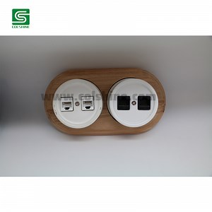 [Hot Item] Porcelain Surface Mounted Data Socket Internet Socket