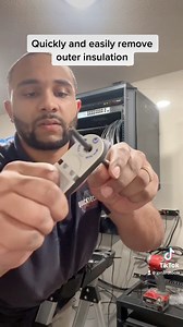 The perfect tool for removing the outer insulation from all shielded and unshielded twisted pair and multicore cables Cyclops Wire Stripper (CST-1i: https://jonard.com/cst-1i-cyclops-wire-stripper?v=81) | Jonard Tools