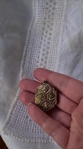 Victorian Yellow Metal Picture Locket Pendant C1890 - Etsy UK