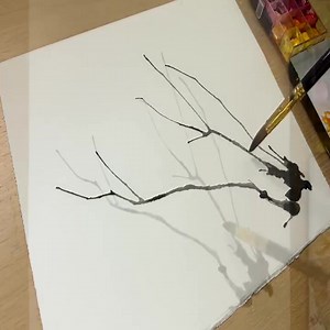 11K views · 273 reactions | Splatter Painting Technique / Easy & Simple Painting | Art Skills | Facebook