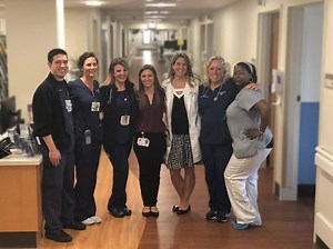 St. Vincent's Completes Renovation of Cardiovascular Unit on Level 6, Featuring: o All private rooms with flat screen televisions o New shower rooms on the floor o State-of-the-art GE patient monitor room o New chart station These modern elements complement the warm environment, highlighted by serene color schemes and beautiful hardwood-look floors. Congratulations to everyone who worked on this project and to the staff of 6 North, who are now enjoying the new space, where they continue to provi