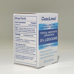 [Hot Item] Wholesale Unscented Lidocaine Numbing Cream Aids Professional Numb Tattoo Cream