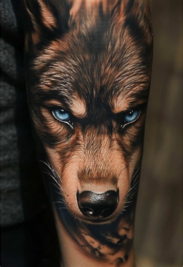 Tattoo Ideas Featuring Blue Eyes and Wild Hearts
