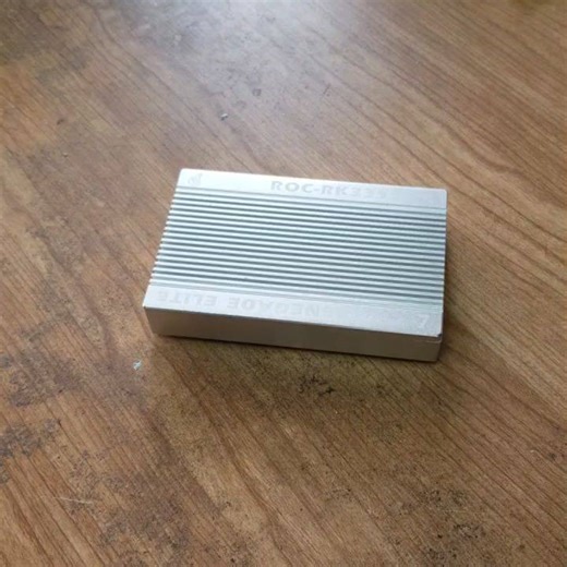 Renegade Elite production unit in customized aluminum case with acrylic window. | Libre Computer