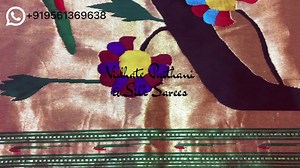 Handloom Pure Silk Paithani Saree With Designer Pallu Order Now ...