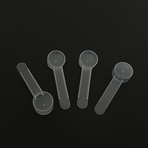 [Hot Item] 4cc Plastic Measuring Spoon 2g 4ml Lab Measure Scoop for Powder Liquid