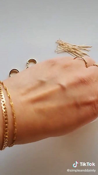 Simple & Dainty Jewelry on TikTok
