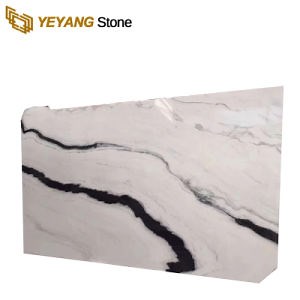 [Hot Item] China Natural Stone Marble Panda White Marble Slab for Countertop