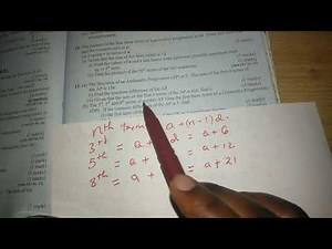 KCSE 2022 PREDICTIONS. GEOMETRIC AND ARITHMETIC PROGRESSIONS.