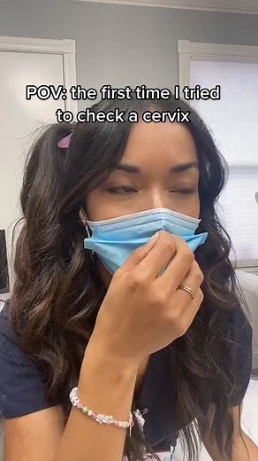 18K views · 224 reactions | POV: The first time I tried to check a cervix #reelsvideo - - - Tags: #nurse #labor #postpartum #birth #baby #delivery #hospital #rn #hospitalbirth #pregnancy #pregnant #induction #dilation #newborn #newmom #nursing #laboranddelivery #laboranddeliverynurse #cervix #cervical #nurseproblems | Anna the Nurse | Facebook