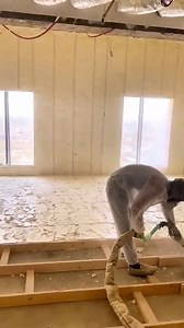 Spray Installation Foam Process #machinelearning #shortsvideos | Prabhupad Preaching Center Geeta Colony