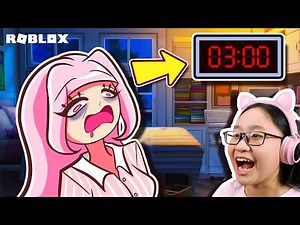 Pulling an ALL-NIGHTER!!! DON'T Actually DO THIS!! | Roblox | Stay Up Past Bedtime