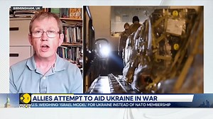 12K views · 226 reactions | US weighing 'Israel model' for Ukraine instead of #NATO membership Susan Tehrani joined by David Dunn, professor of international politics, University of Birmingham, for perspective Watch more: wionews.com/videos | WION | Facebook