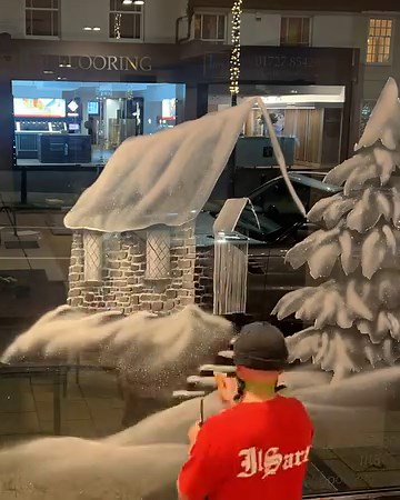 Mountain scene | Snow Windows