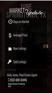 June Market Update- Springtown, TX #springtowntx #springtown #marketupdate | Kelly Jones, REALTOR
