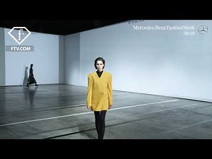 Colorful asymmetry by Tiko Paksa, Tbilisi Fall/Winter 2021-22 | FashionTV | FTV