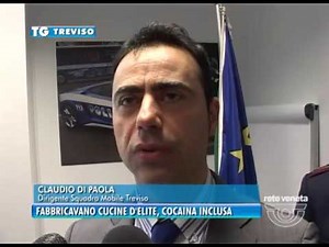 TREVISO TG - 23/02/2016 - FABBRICAVANO CUCINE D’ELITE COCAINA INCLUSA