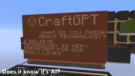 Gracz zbudował w Minecraft funkcjonalny model GPT z 5 milionami parametrów używając redstone, który odpowiada na pytania | PurePC.pl