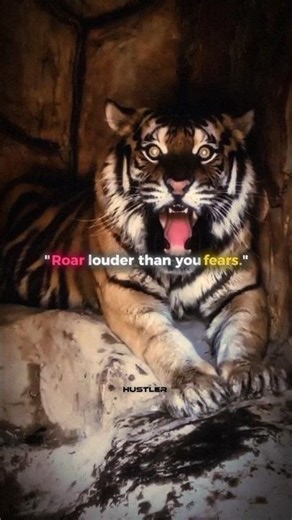 Tiger Roar Motivation 🐅🔥 | Fearless Mindset Inspiration #confidenceboost #inspiration #ayeshvilla