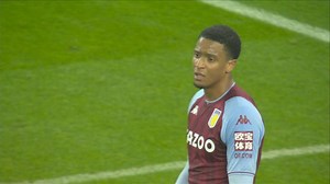 Alonso shot blocked by Konsa