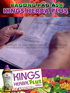 Bagong pag-asa #KINGSHerbalPlus | KINGS Herbal Plus