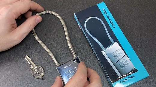 2.8K views · 48 reactions | IFAM Marine Series Cable Shackle Padlock Picked part- #locksmith #lockpicking #fypシ #foryou #viralvideo | Lock Picking V | Facebook