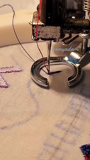 104K views · 850 reactions | Colorful variegated thread #beginers #learnembroidery #tutorial #normalsewingmachine #embroidery | Amila adam | Facebook