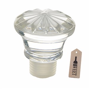 [Hot Item] Custom Unique Shape Tequila Bottle Glass Stopper