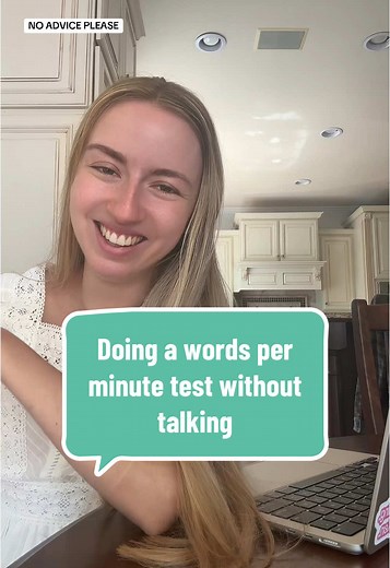 Typing Test: One Finger Challenge Without Talking