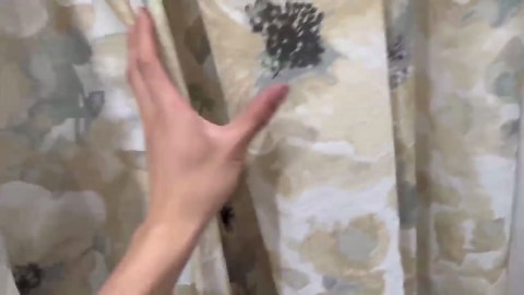 Sheer Curtains for Living Room 84 inch Length 2 Panels Set Decor Semi Sheer Curtains Botanical Floral Pattern Window Drapes for Bedroom Dining Room Patio Rod Pocket Taupe
