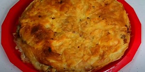Burek sa mesom, najjednostavniji recept sa kupovnim korama