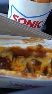First Taste of Chili Cheese Dog #hotdog #cheese #sonic #chilly #bun | Emmymade
