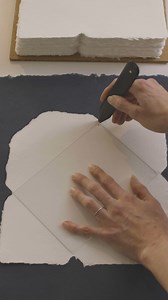 Making handmade envelopes with handmade paper. ✨ | HGTV Home