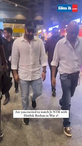 19K views · 674 reactions | Jr. NTR makes his way back to Mumbai to join Hrithik Roshan for the filming of War 2.  #middaynews #middaygujarati #hrithik_roshan #war2 #filming #upcoming #jrntr #bollywood #actor | Gujaratimidday.com | Facebook